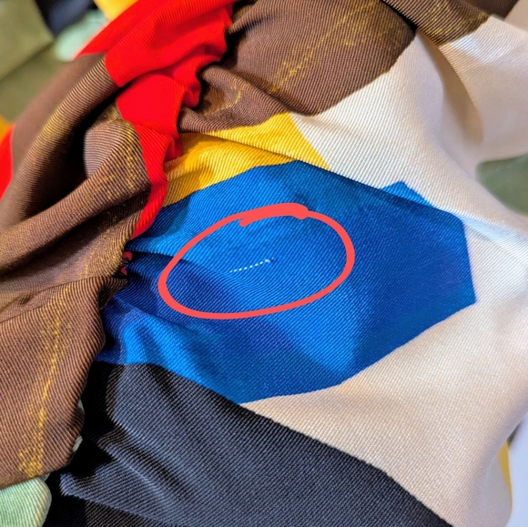 Zara Printed 80s Abstract Mini Party Dress with Ruching Small - Picture 9 of 10